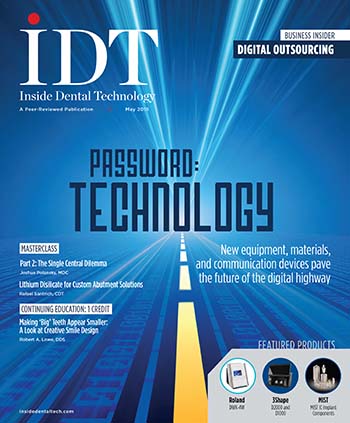 Inside Dental Technology May 2015 Cover