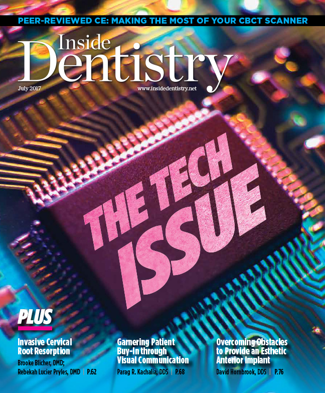 Inside Dentistry July 2017 Cover
