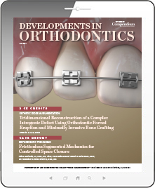 Developments in Orthodontics Ebook Cover